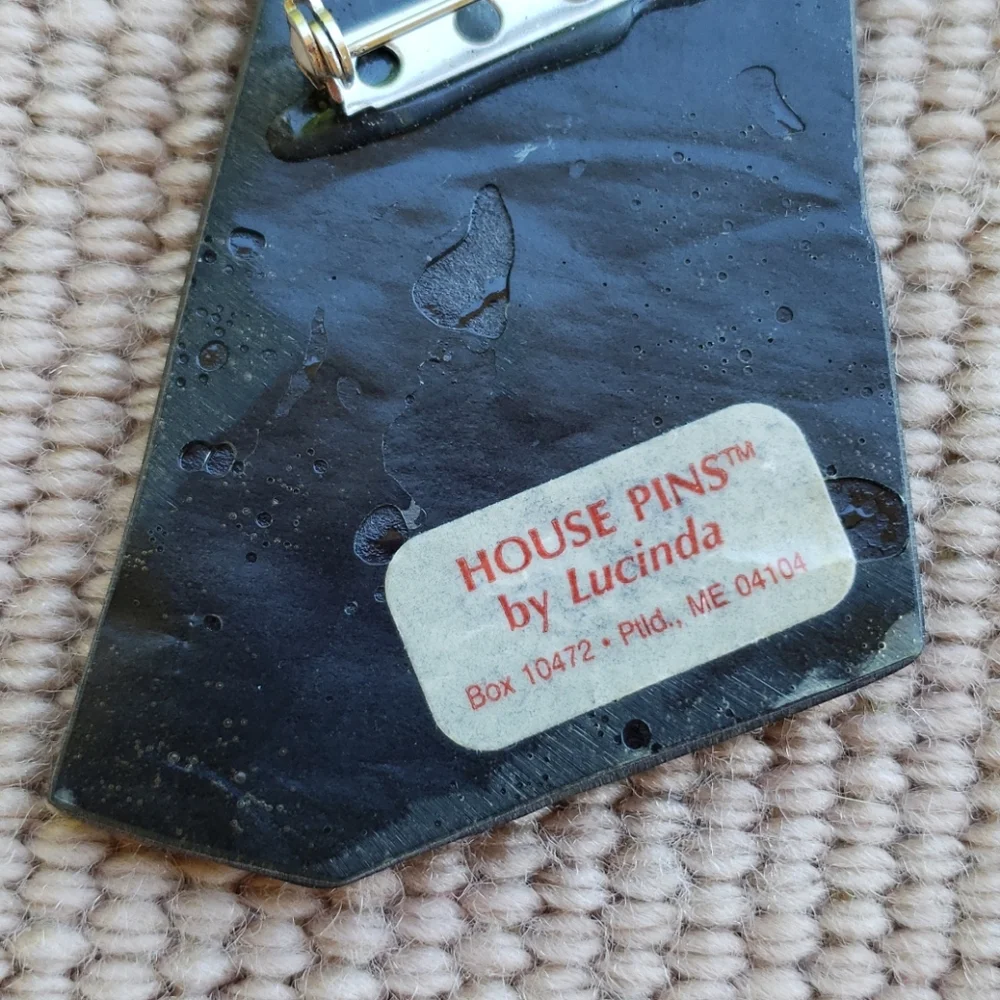 Vintage House Pins by Lucinda